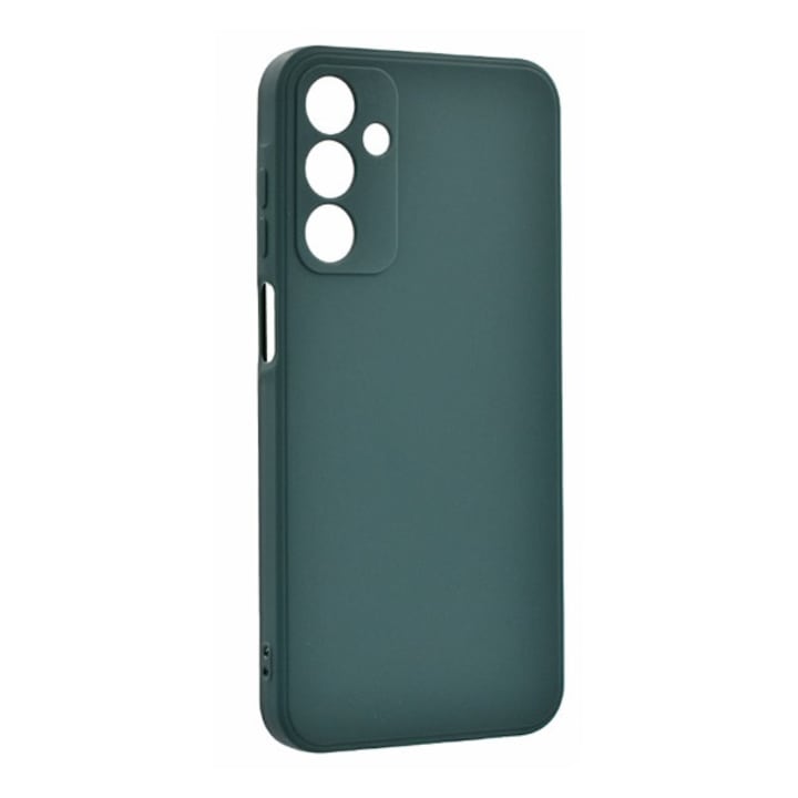Gigapack szilikon mobiltelefon tok, matt, sötétzöld, kompatibilis: Samsung Galaxy A15 4G, SM-A155, / Galaxy A15 5G, SM-A156