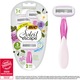 Set 2 Aparate de ras cu 5 lame BIC Soleil Escape Trandafir & Magnolie