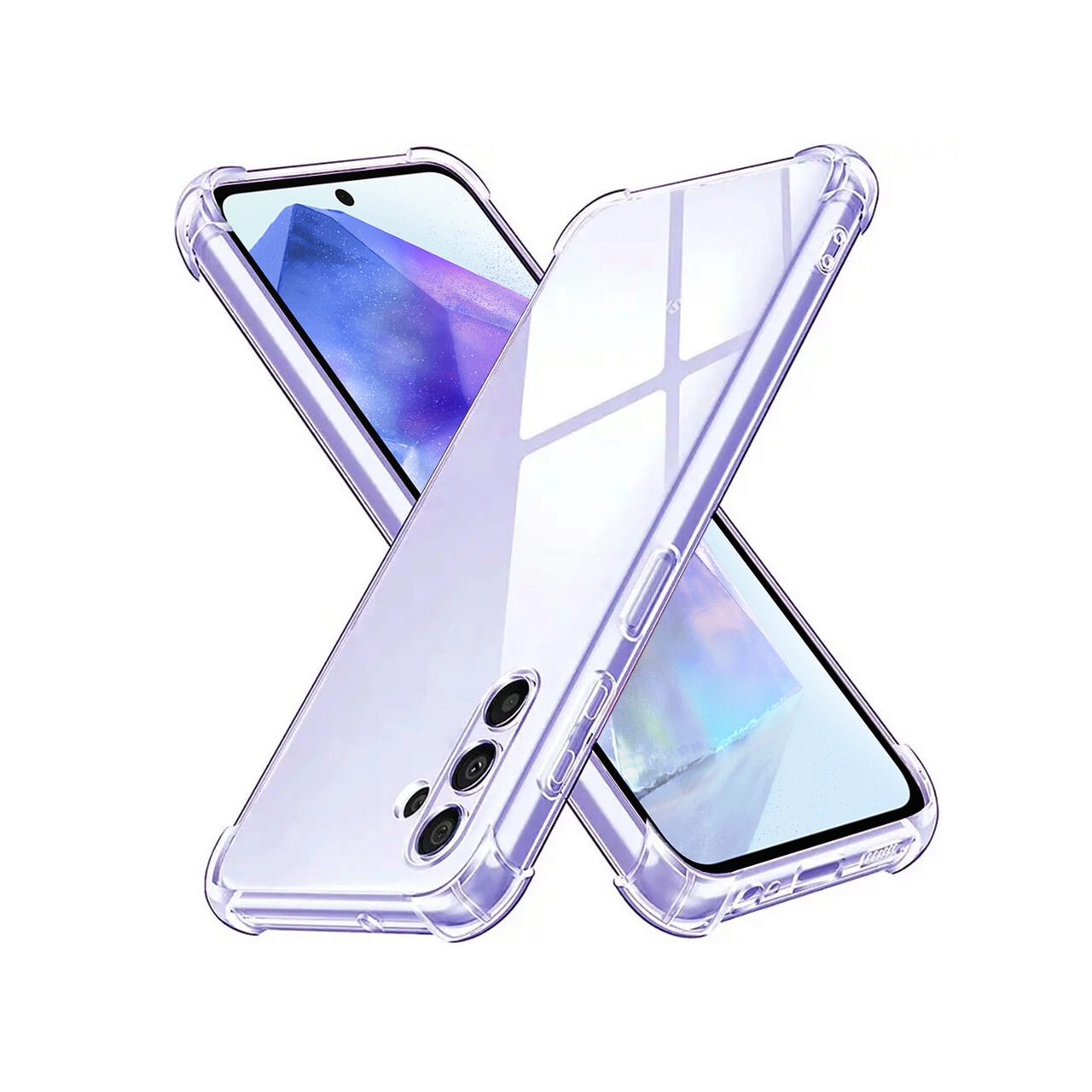 Husa pentru Samsung Galaxy A55 5G Techsuit Shockproof Silicone Transparent