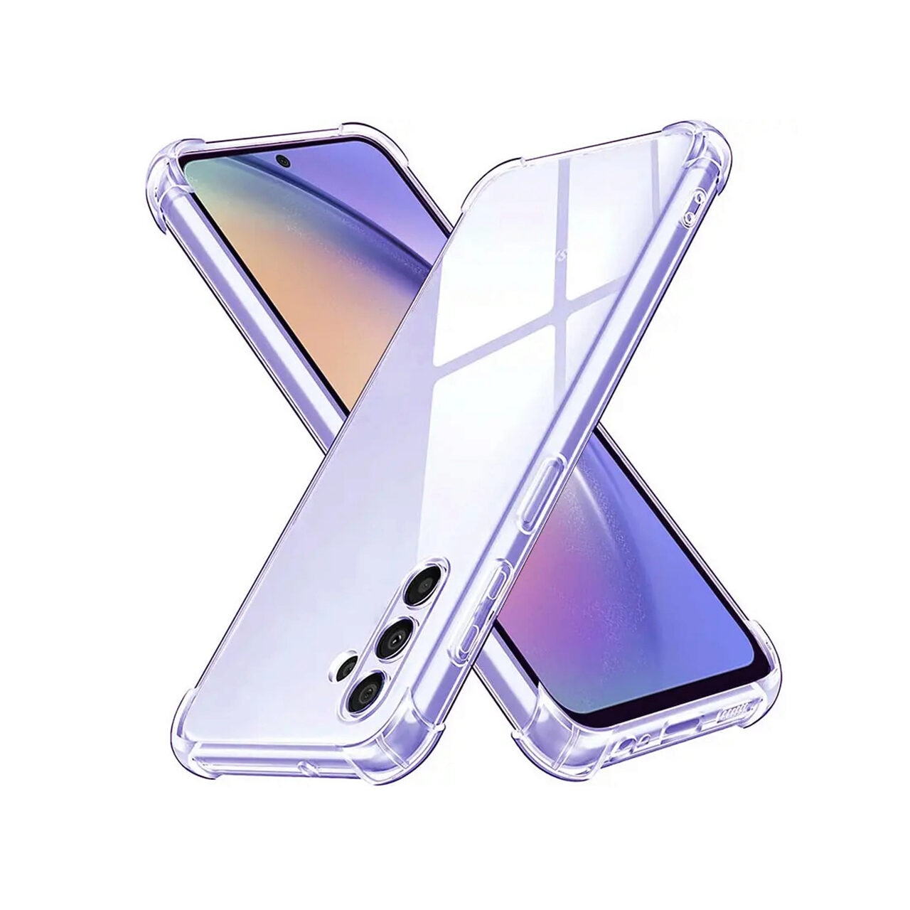Husa pentru Samsung Galaxy A55 5G Techsuit Shockproof Silicone Transparent