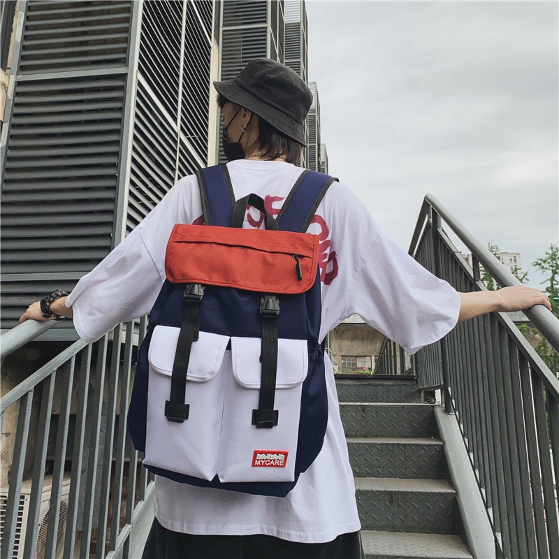 Rucsac laptop, Dollcini, Multifunctional, Multicolor