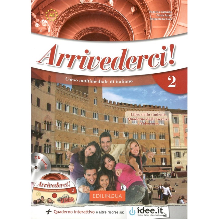 Viszontlátásra! 2 könyv (+ Audio CD) ; Federica Colombo