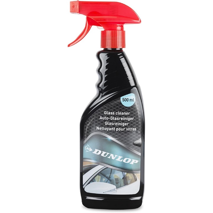 Спрей за почистване на автомобилни стъкла 500 мл, Dunlop