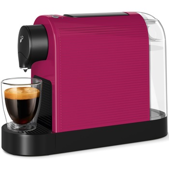 Espressor Tchibo Cafissimo Pure Plus 644884, 800 ml, 15 bari, 1250W, capsule, Fuchsia Espressor Tchibo Cafissimo Pure Plus 644884, 800 ml, 15 bari, 1250W, capsule, Fuchsia