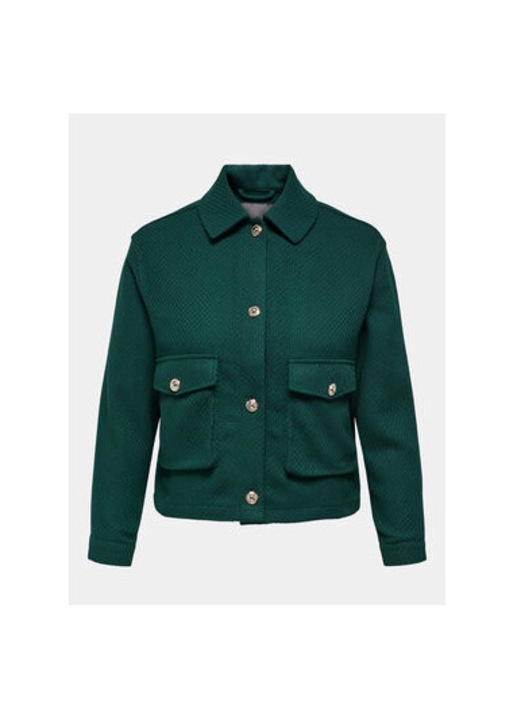 Geaca dama, ONLY Carmakoma, 303500979303500979, Poliester, Verde, 48