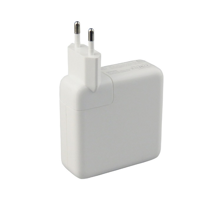 87 W USB C захранващ адаптер, включително 2 метра TypeC кабел за данни, подходящ за лаптопи Apple MacBookAirPro PD зарядно