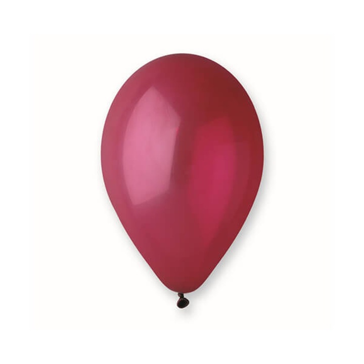 Set 100 baloane visiniu 30 cm, Gemar