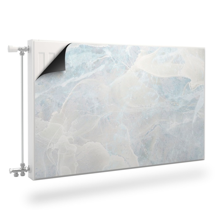 Magnet Muralo, decor radiator, placa de marmura abstracta 80 cm x 60 cm stil modern