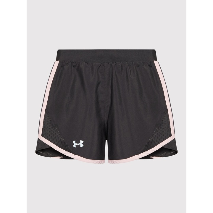 Pantaloni scurti sport dama, Under Armour, 300480823, Poliester, Gri, L
