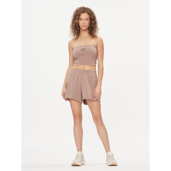 Női sportnadrág, Reebok, 302536184, Pamut, Bézs