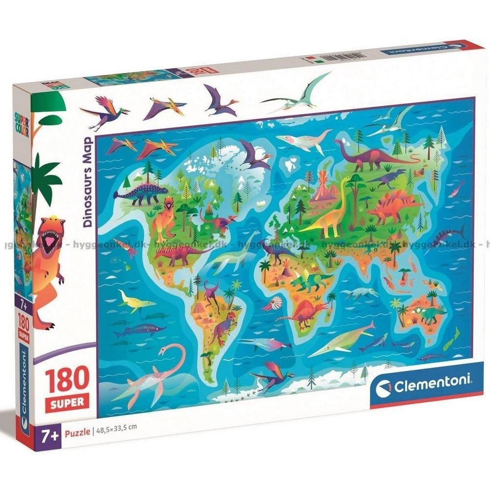 Clementoni Superman Puzzle 180 Teile - Für Kinder Ab 7 Jahren