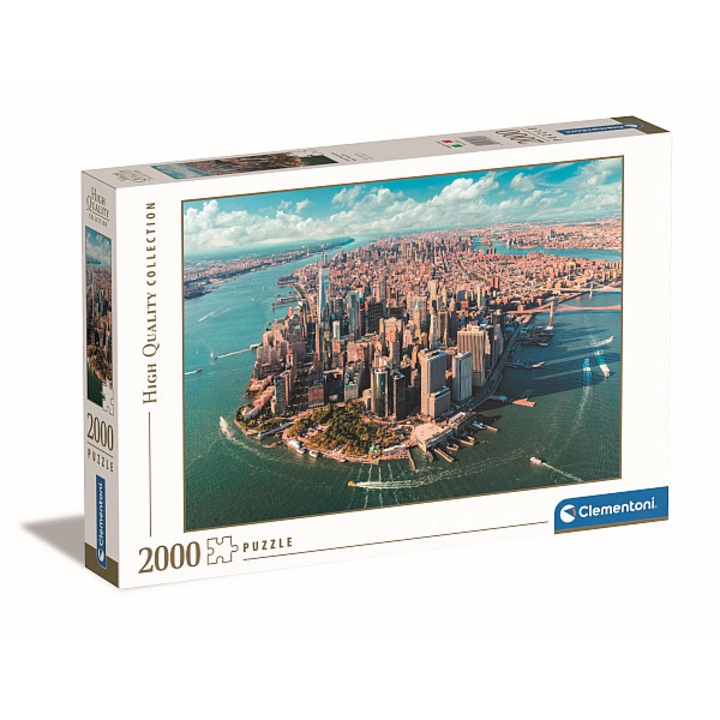 Clementoni 2000 db-os puzzle - High Quality Collection - Manhattan, New York City (32080)