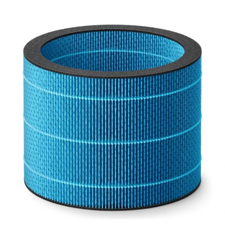 Filtru de umidificare NanoCloud FY3455/00 pentru AC3737, Philips, Actiune antibacteriana, Negru/Albastru