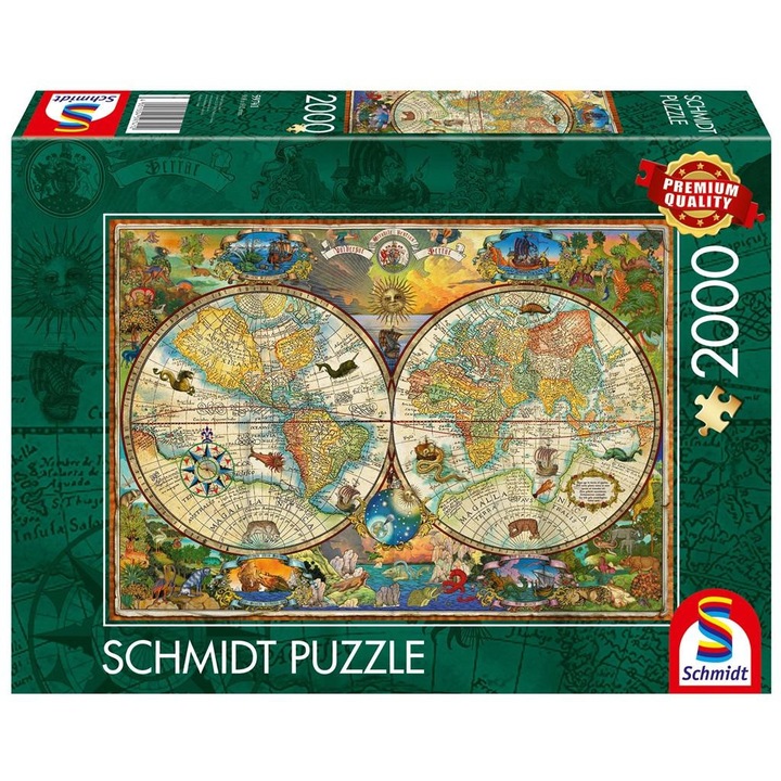 Schmidt 2000 db-os puzzle - Creatures of the Earth (59741)