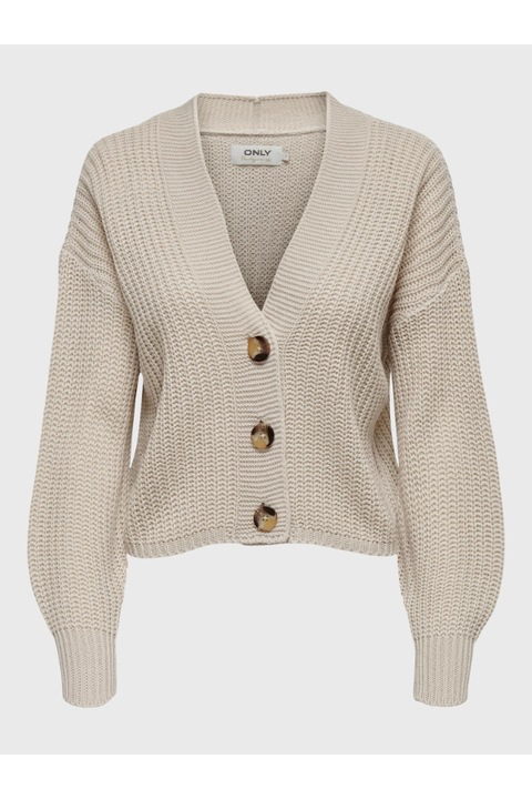 Cardigan dama, ONLY, 300331798, Acril, Bej