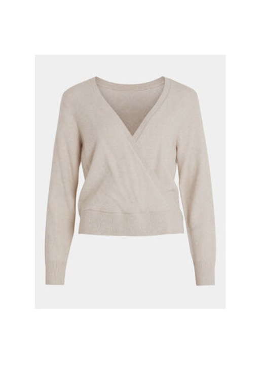 Pulover dama, Vila, 303499792, Viscoza, Bej, Bej, S