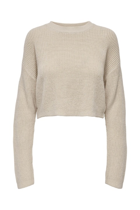 Pulover dama, ONLY, 302624911, Acril, Bej