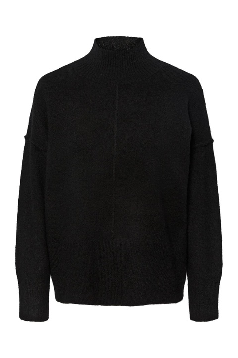 Női garbó, YAS, 302597291, poliészter, Fekete