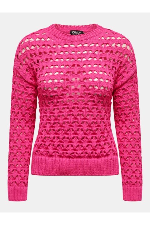 Pulover dama, ONLY, 303390891, Poliester, Roz