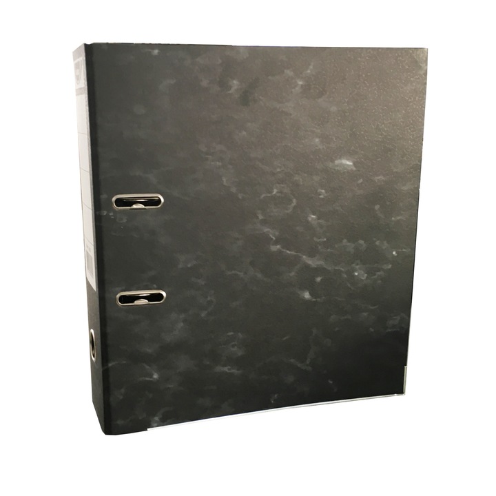 Biblioraft Marmorat 7.5 cm carton plastifiat noki