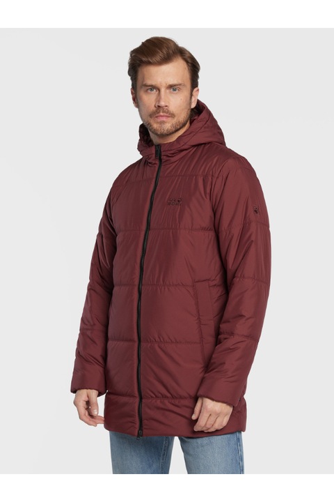 Geaca barbati, Jack Wolfskin, 301796787, Poliester, Visiniu