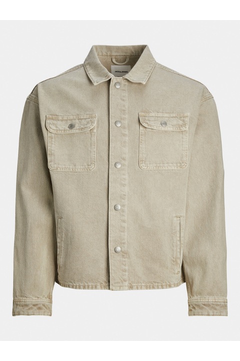 Geaca de blugi barbati, Jack & Jones, 303275471, Bumbac, Bej