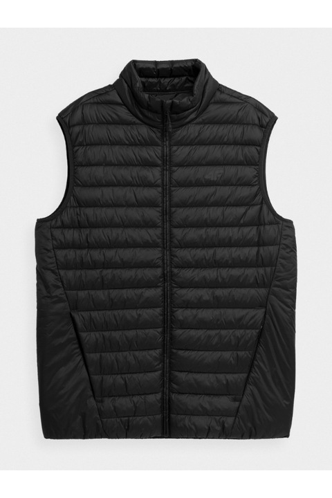 Férfi mellény, 4F, 302879434, poliamid, M INTL, fekete