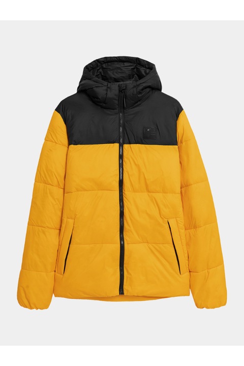 Férfi dzseki, 4F, 302878956, poliamid, Narancssárga