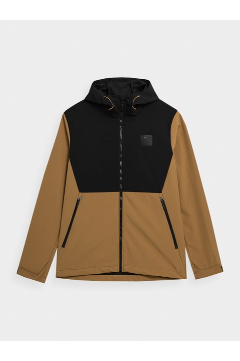 Férfi dzseki, 4F, 302878314, poliészter, Barna