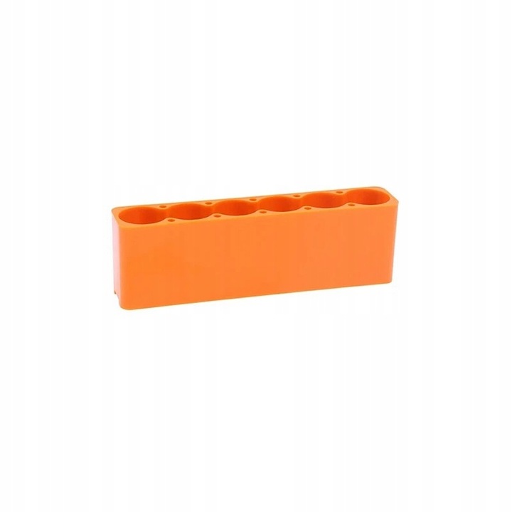 Hegesztőforma, Rosfix, 6 cellás, 11 x 3,5 cm, narancssárga