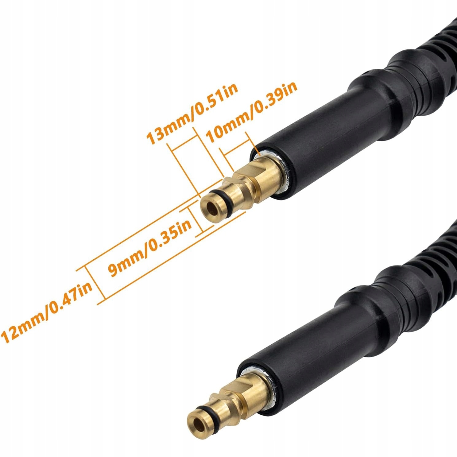 Cowhilan 10M Hogedrukreiniger Vervanging Slang voor Karcher K2 K3 K4 K5