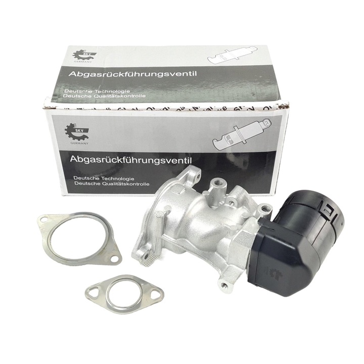 Valva EGR pentru Citroen/Fiat/Ford/Lancia/Peugeot/Volvo, SKV, Argintiu/Negru