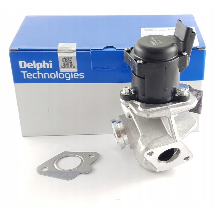 EGR szelep Ford/Mazda/Mini/Suzuki/Volov, Delphi, ezüst/fekete