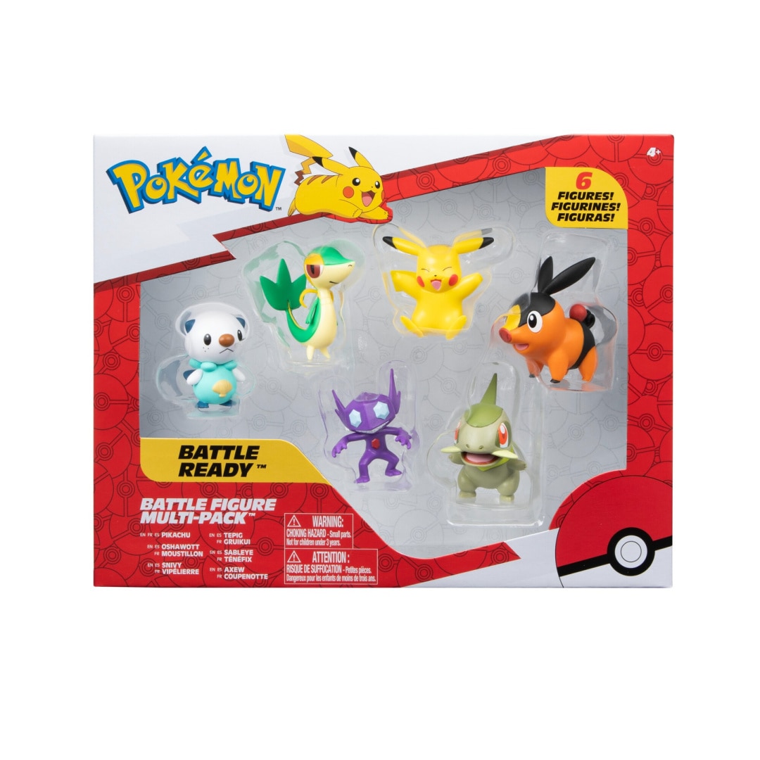 Set 6 figurine Pokemon, Jazwares, Multicolor - eMAG.ro