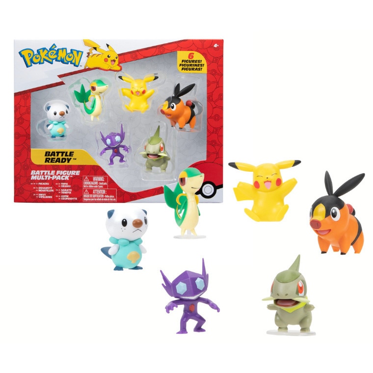 Set 6 figurine Pokemon, Jazwares, Multicolor - eMAG.ro