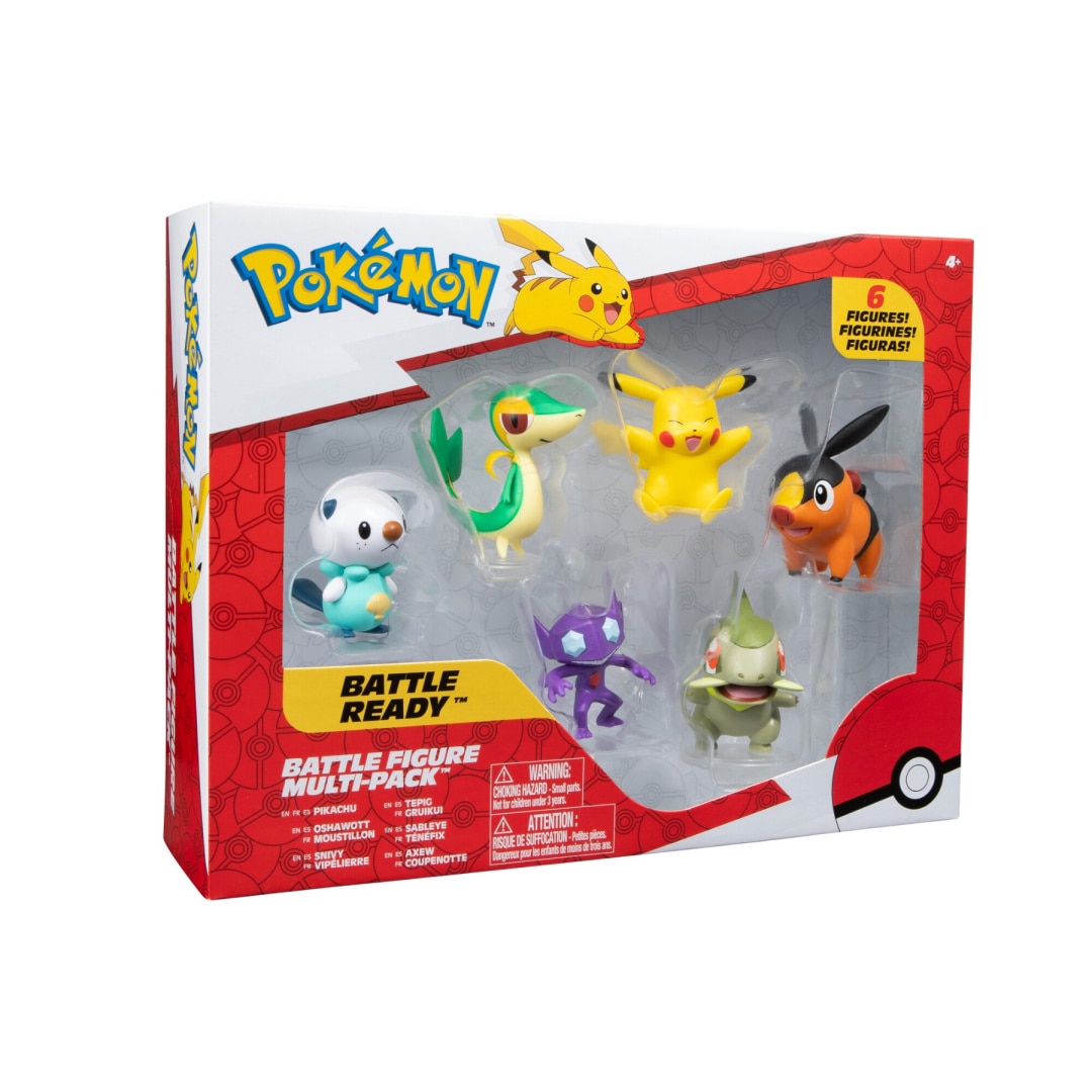 Set 6 figurine Pokemon, Jazwares, Multicolor - eMAG.ro