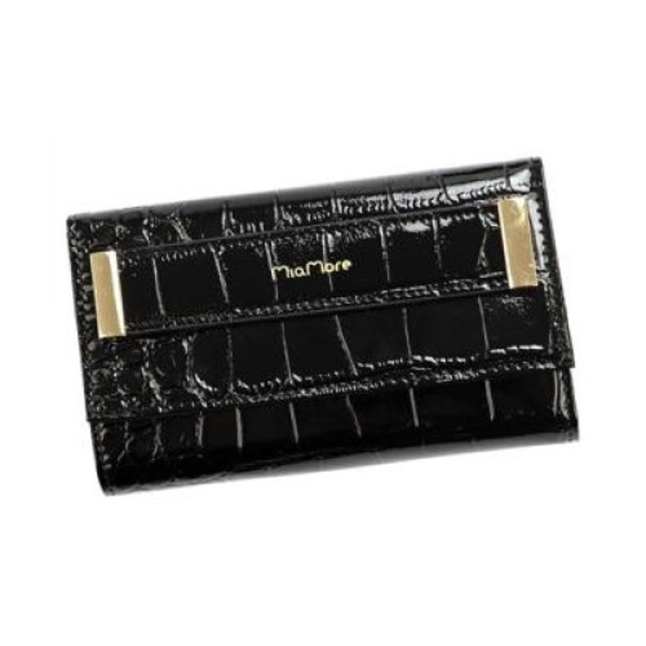 Husa Telefon, MiaMore, Compatibila cu IPHONE 12, Piele ecologica, Negru