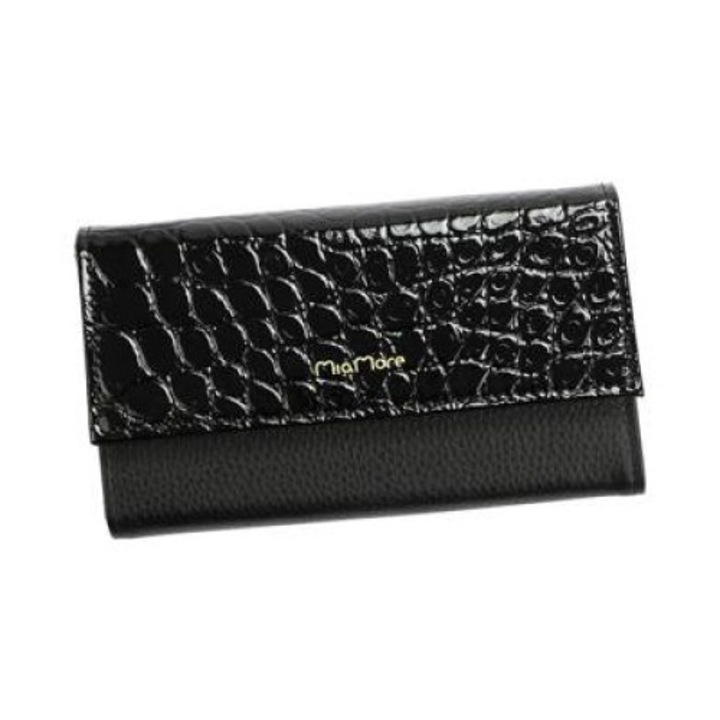 Husa Telefon, MiaMore, Compatibila cu IPHONE 12 Pro, Piele ecologica, Negru