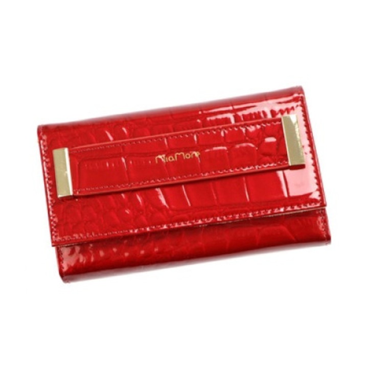 Husa de protectie Iphone 11, Piele naturala, Rosu