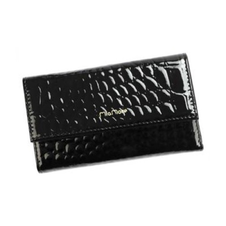 Husa Telefon, MiaMore, Compatibila cu IPHONE 11, Piele naturala, Negru