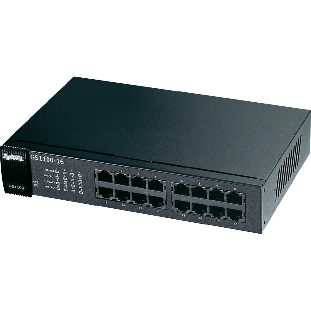 Switch ZyXEL GS1100-16, 16 x 10/100/1000Mbps