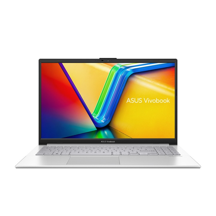 Лаптоп Asus Vivobook Go 15 E1504FA-NJ934, E1504FA-NJ934.250SSD, 15.6", AMD Ryzen 3 7320U (4-ядрен), AMD Radeon Graphics, 8GB LPDDR5, Сребрист