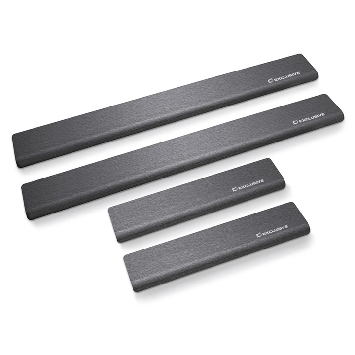 4 db küszöbvédő készlet Dodge Caliber 2005-2011, Croni, Standard Model, Szatén fekete