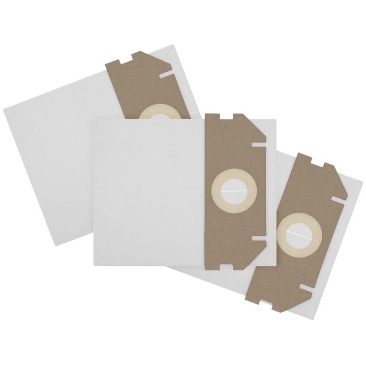 Set 3 saci cu 6 straturi, profilters, pentru Metabo AS 18 L PC, 630173000, Alb