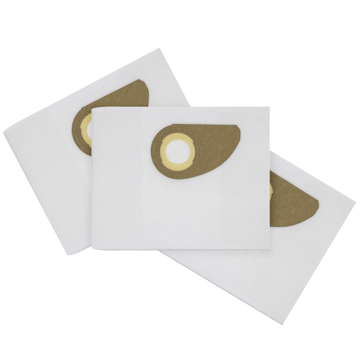 Set 3 saci cu 6 straturi, profilters, pentru Nilfisk Buddy II, Alb