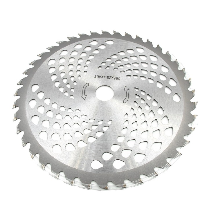 40T vágótárcsa, nagy osztású, 255 x 25,4 mm, bozótvágó, ARV-MC080049.8