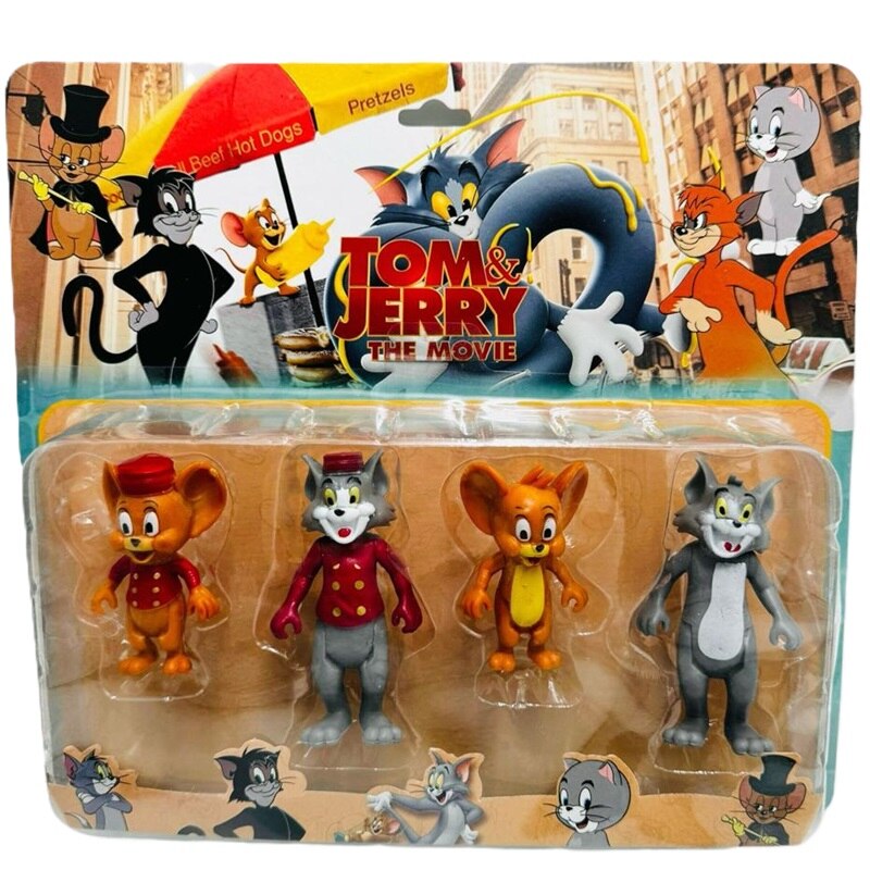 Lot figurines Tom et Jerry Bully