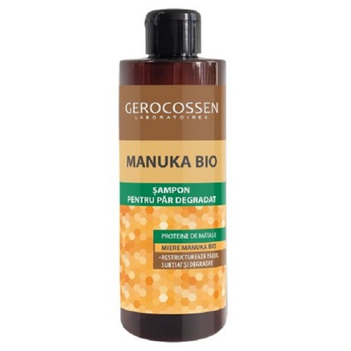 Sampon pentru par degradat Manuka Bio 400 ml