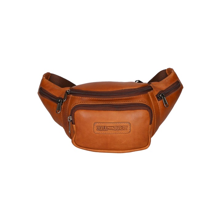 Hill Burry, Borseta de piele, Caramel