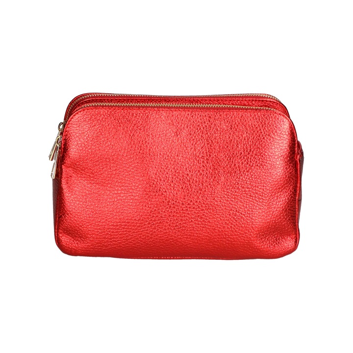 Gave Lux, Geanta plic de piele cu bareta detasabila, Rosu